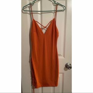 Orange party dress✨🧡